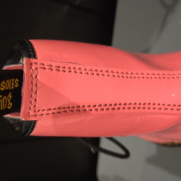 Doc Martens Boots- rare color! Melon pink - Picture 9 of 17